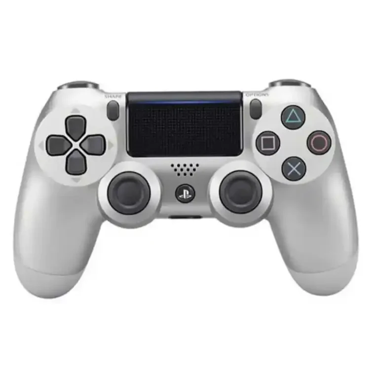 دسته بازی DualShock PS4 نقره ای های کپی