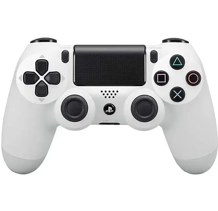 دسته بازی سفید DualShock PS4  استوک